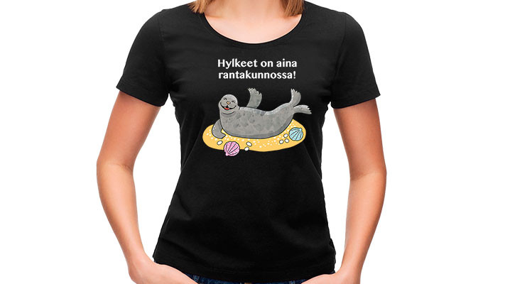 Positiivarit - Hylkeet on aina rantakunnossa
