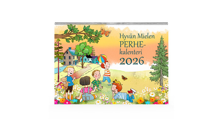Positiivarit - Hyvän Mielen Perhekalenteri 2026