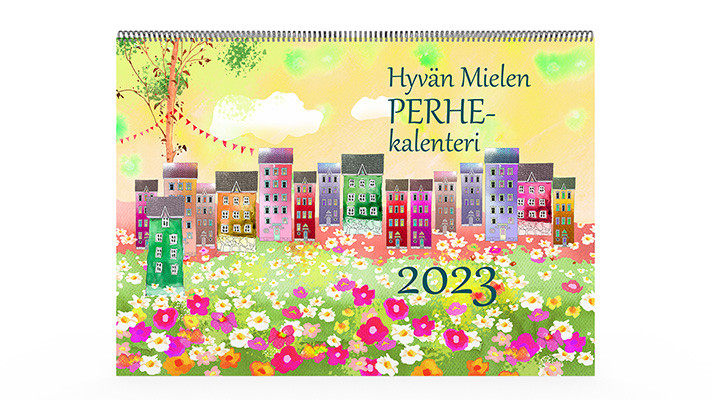 Positiivarit - Hyvän Mielen Perhekalenteri 2023