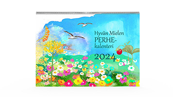 Positiivarit - Hyvän Mielen Perhekalenteri 2024