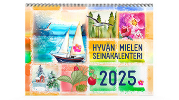 Positiivarit - Hyvän Mielen Seinäkalenteri 2025