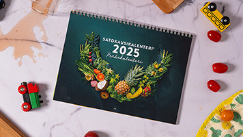 Positiivarit - Satokausikalenteri 2025 - Perhekalenteri